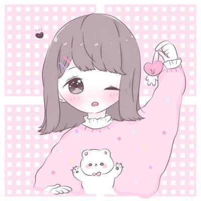 女生可爱动漫头像呆萌二次元图片