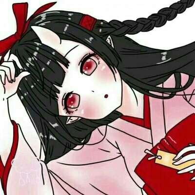 红色系动漫头像女生超火图片