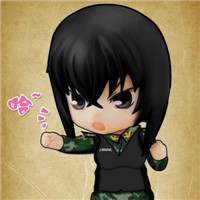 军人头像卡通女图片