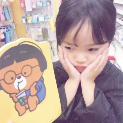 可爱萌娃小女生qq头像图片