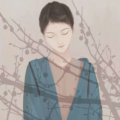 情侣头像文艺气质漫画