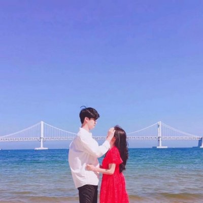 潮流情侣头像一对两张图片
