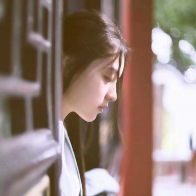 清新唯美古风女高清头像图片
