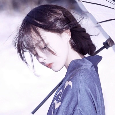 清新唯美古风女高清头像图片