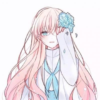 超长发动漫卡通手绘女头像图片