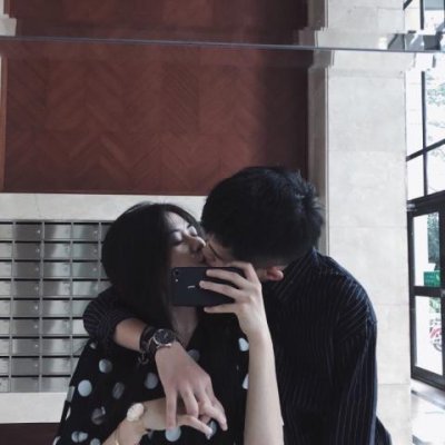 ins风小众高级情侣头像图片