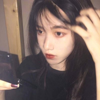 霸气叛逆少女头像图片