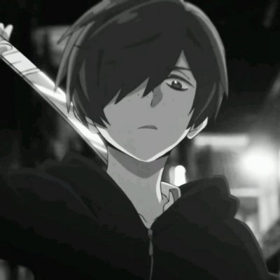动漫男头像黑暗系霸气冷酷图片