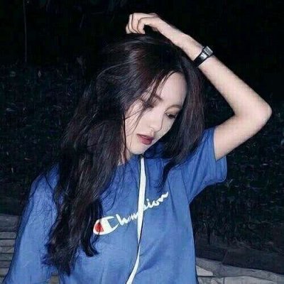 真实生活美女照片头像