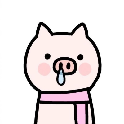 呆萌可爱小猪猪头像图片