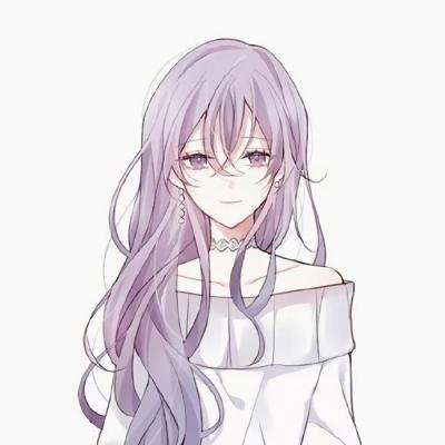 超长发动漫卡通手绘女头像图片