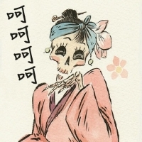 搞笑卡通骷髅头像带字图片