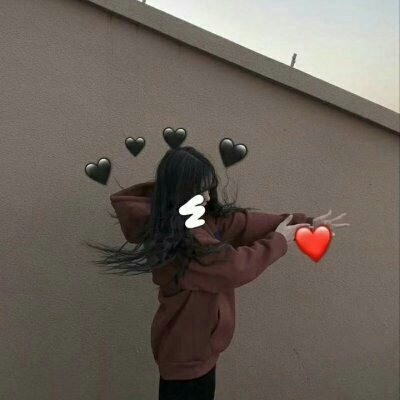 闺蜜头像打枪爱心
