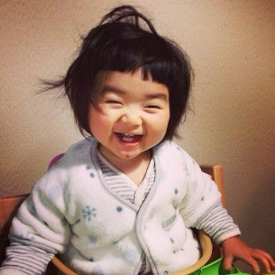 阳光可爱的小萌娃女生头像图片