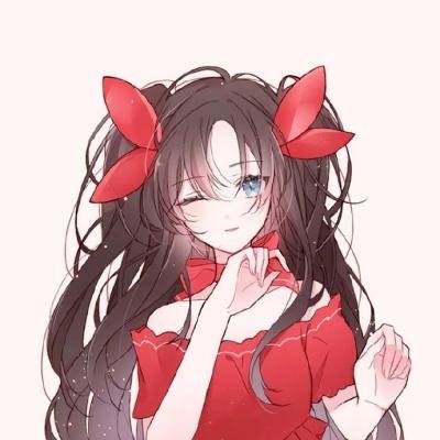 超长发动漫卡通手绘女头像图片