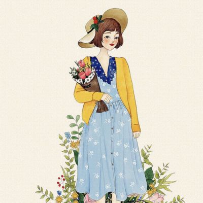 闺蜜头像三人可爱萌萌哒卡通图片
