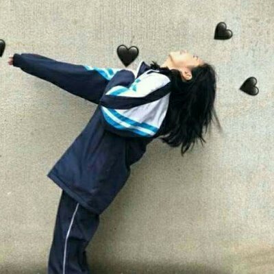 闺蜜头像打枪爱心
