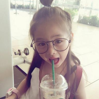 阳光可爱的小萌娃女生头像图片