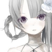 漫画头像女生唯美冷傲卡通好看图片