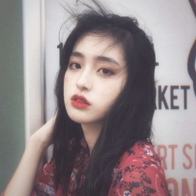 霸气叛逆少女头像图片