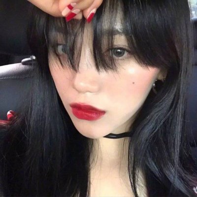 抖音最火黑化女生头像超好看图片