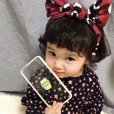 阳光可爱的小萌娃女生头像图片