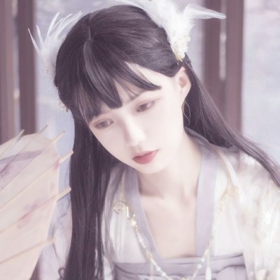 清新唯美古风女高清头像图片