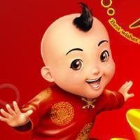 可爱过年头像卡通图片