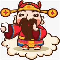 财神爷头像图片