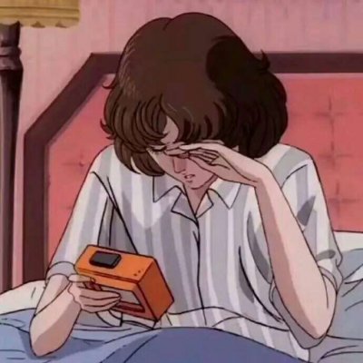 复古女生头像旧漫