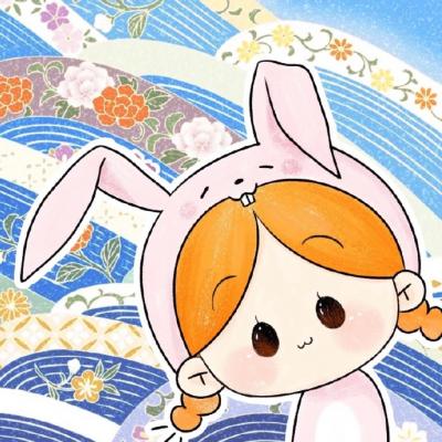 二次元情侣头像超萌可爱一对卡通图片