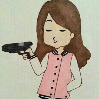 呆萌可爱特别搞笑有趣的情侣头像图片