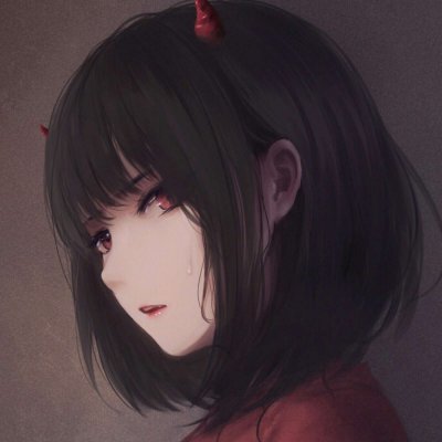 冷酷病娇黑化少女头像图片