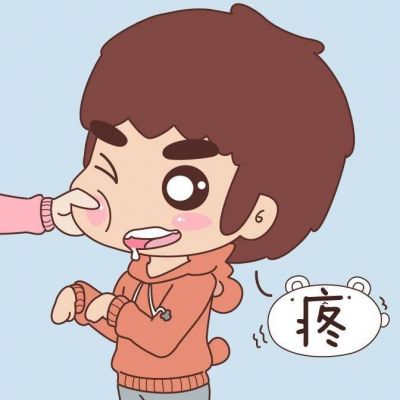呆萌可爱特别搞笑有趣的情侣头像图片