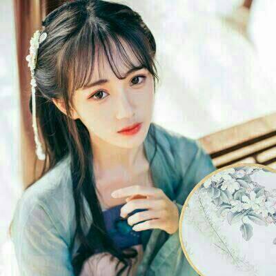 古装头像女唯美真人高清图片