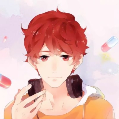 情侣头像二次元一对高清唯美手绘图片