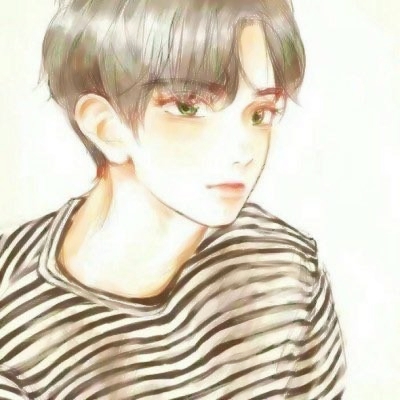 漫画高冷男生帅气头像图片