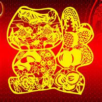 可爱过年头像卡通图片
