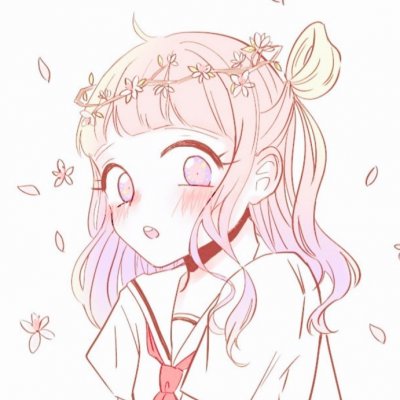 可爱呆萌女卡通头像图片
