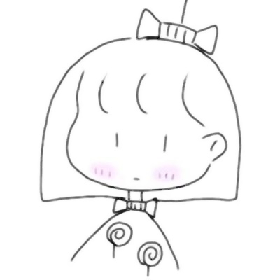 q萌头像简笔画卡通可爱女生图片