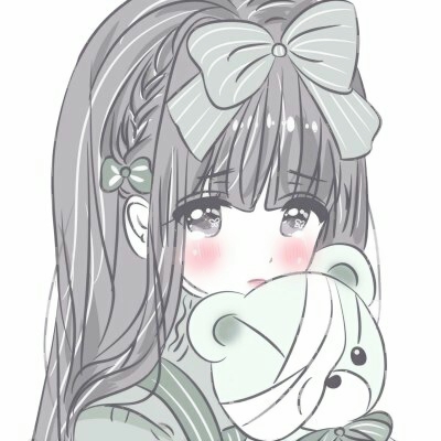 头像女生闺蜜二人可爱动漫图片