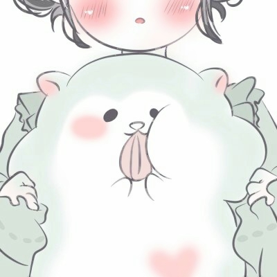 头像女生闺蜜二人可爱动漫图片