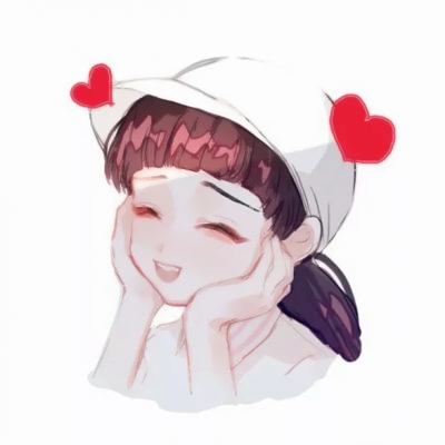 情侣头像二次元一对高清唯美手绘图片