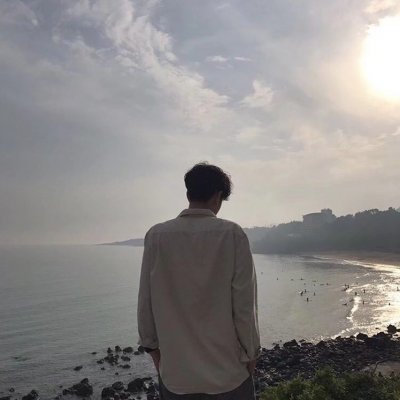孤单一个人伤感男生背影头像图片