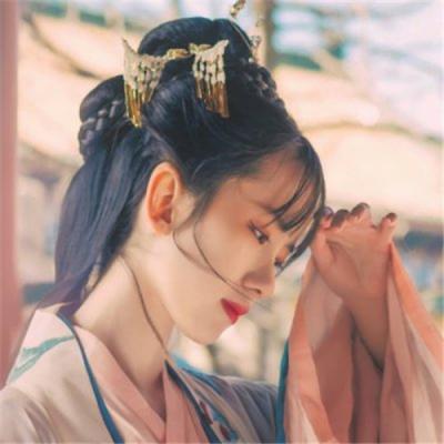 古风女头像真人高冷唯美图片
