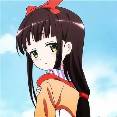 可爱呆萌女卡通头像图片