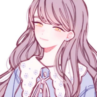可爱粉红少女心动漫头像图片