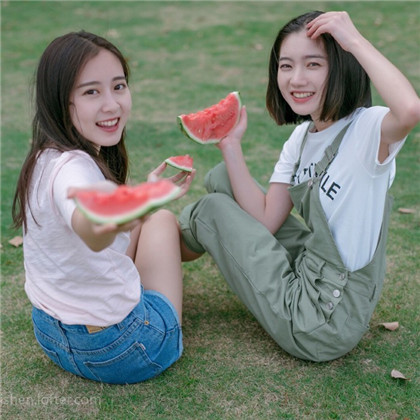 闺蜜双人头像图片唯美