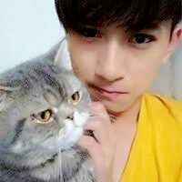 qq头像真人男女生抱猫情侣图片