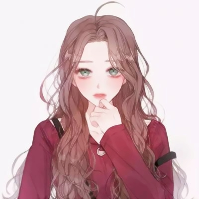 情侣头像二次元一对高清唯美手绘图片